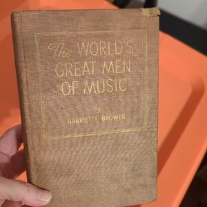 The World's Great Men of Music Book